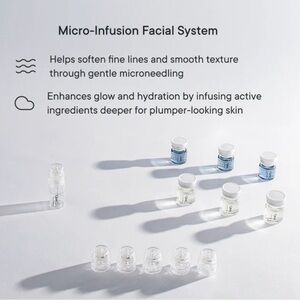 Micro-Infusion Facial System - Qure 2 month supply. Dark spot serum. See descr